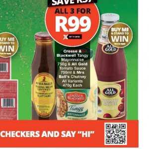 Mayonnaise at Checkers Hyper