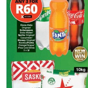 Fizzy drink at Checkers Hyper