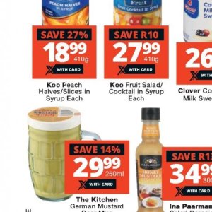 Syrup at Checkers