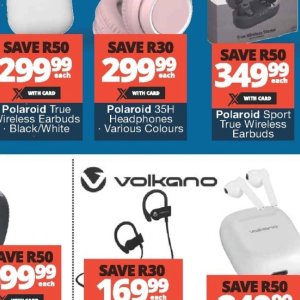 Headphones at Checkers Hyper
