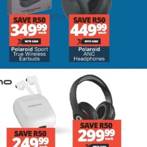 Headphones at Checkers Hyper