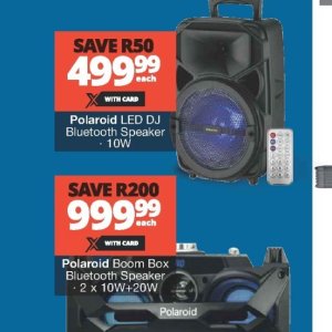 Speaker at Checkers Hyper