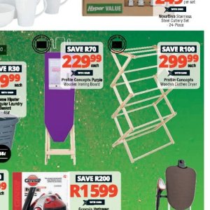 Ironing board at Checkers Hyper