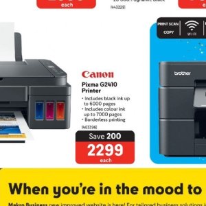 Printer canon  at Makro