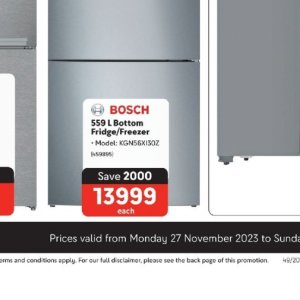 Freezer at Makro