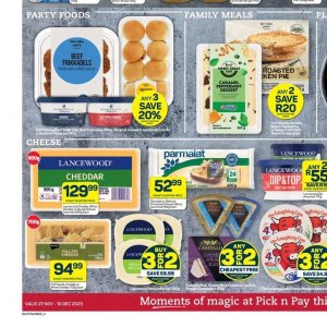 Cheddar at Pick n Pay Hyper