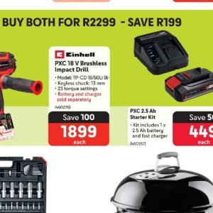 Charger at Makro