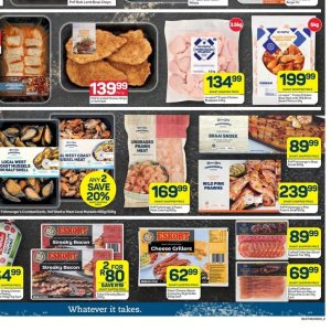 Schnitzel at Pick n Pay Hyper