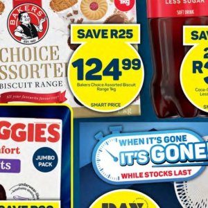 Biscuits at Pick n Pay Hyper