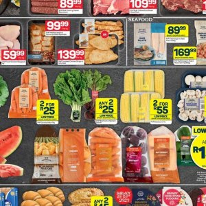Schnitzel at Pick n Pay Hyper
