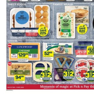 Cheddar at Pick n Pay Hyper