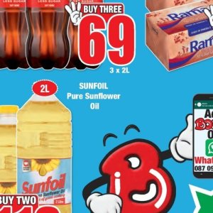 Sunflower oil at Boxer Superstores
