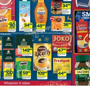 Almond milk at Pick n Pay Hyper