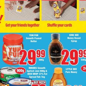 Peanut butter at Boxer Superstores