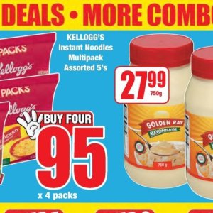 Noodles at Boxer Superstores