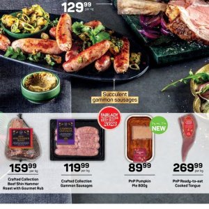 Sausages at Pick n Pay Hyper