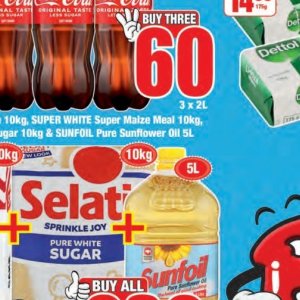 Sunflower oil at Boxer Superstores