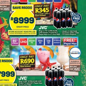  JVC at Pick n Pay Hyper