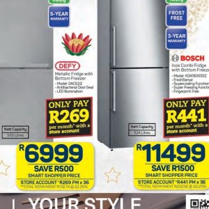 Refrigerator at Pick n Pay Hyper
