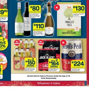 Beer at Pick n Pay Hyper