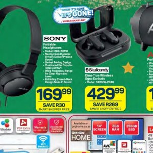 Headphones sony  at Pick n Pay Hyper