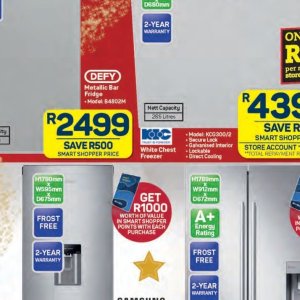 Fridge at Pick n Pay Hyper