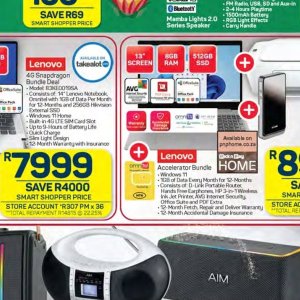 Notebook at Pick n Pay Hyper