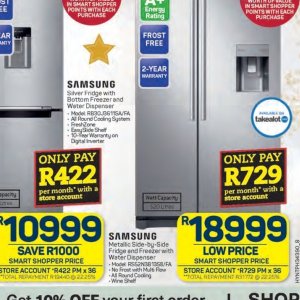 Fridge at Pick n Pay Hyper