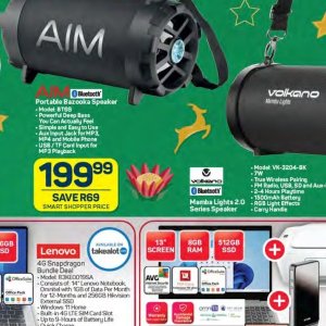 Speaker at Pick n Pay Hyper