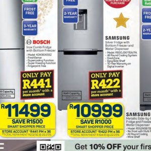 Fridge at Pick n Pay Hyper