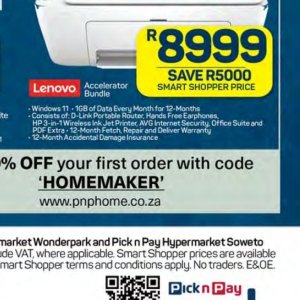 Printer at Pick n Pay Hyper