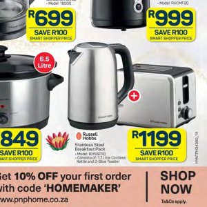 Toaster at Pick n Pay Hyper