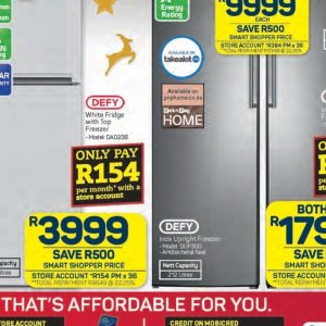 Refrigerator at Pick n Pay Hyper