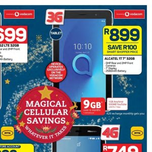 Tablet at Pick n Pay Hyper