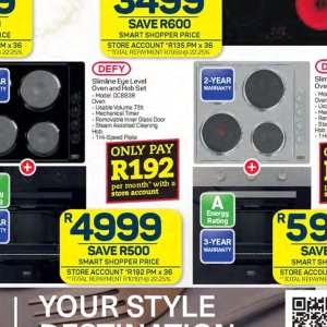 Oven at Pick n Pay Hyper