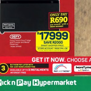 Fridge at Pick n Pay Hyper