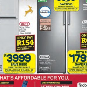 Fridge at Pick n Pay Hyper