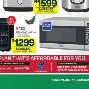 Oven at Pick n Pay Hyper