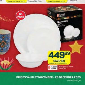 Dinner set at Pick n Pay Hyper