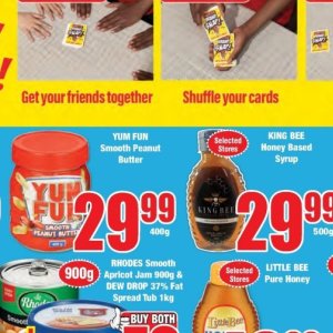 Peanut butter at Boxer Superstores