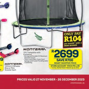 Cover at Pick n Pay Hyper
