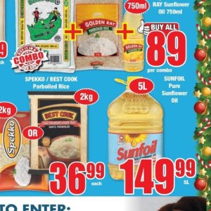 Sunflower oil at Boxer Superstores