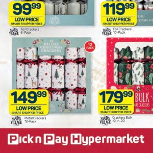 Crackers at Pick n Pay Hyper