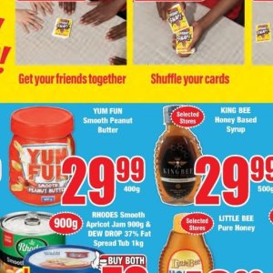 Peanut butter at Boxer Superstores