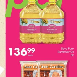 Sunflower oil at Save Hyper