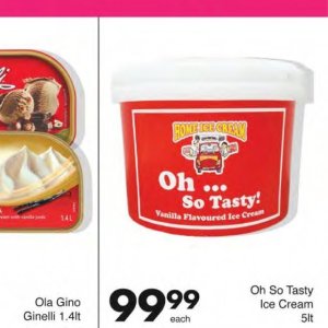 Ice cream at Save Hyper