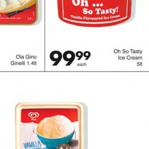 Ice cream at Save Hyper