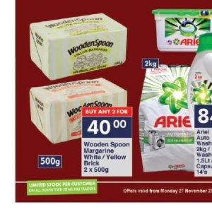 Margarine at President Hyper