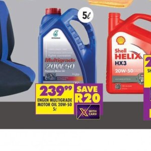 Engine oil at Shoprite