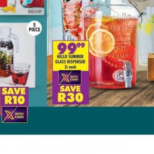 Glass at Shoprite